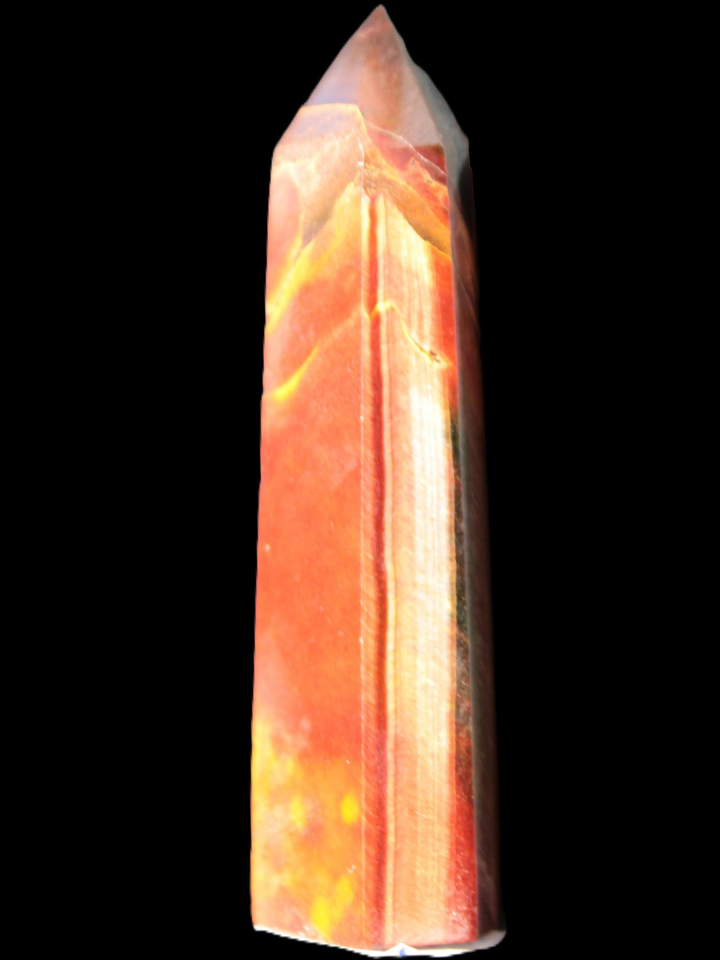 Red Tigers Eye wand 80mm 51.7g Rocks and Things Store