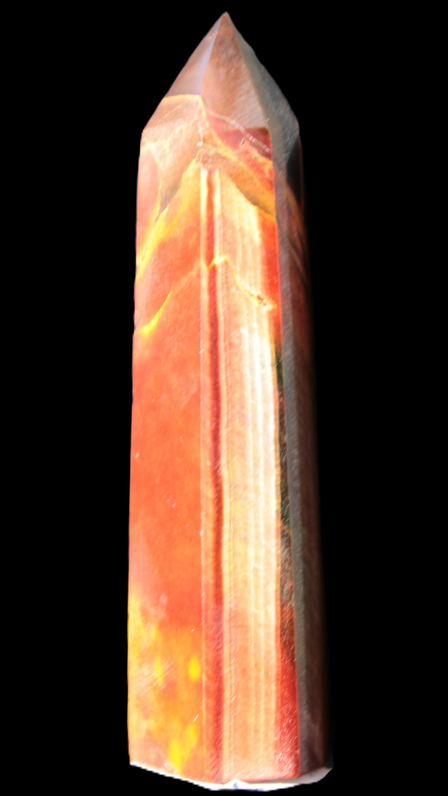 Red Tigers Eye wand 80mm 51.7g Rocks and Things Store