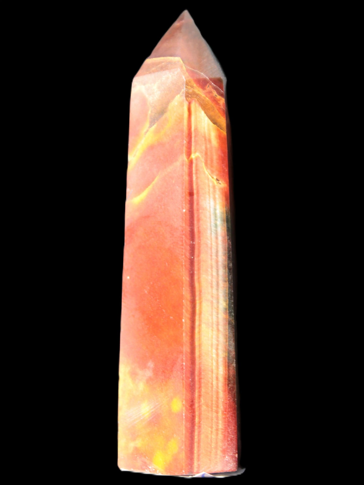 Red Tigers Eye wand 80mm 51.7g Rocks and Things Store