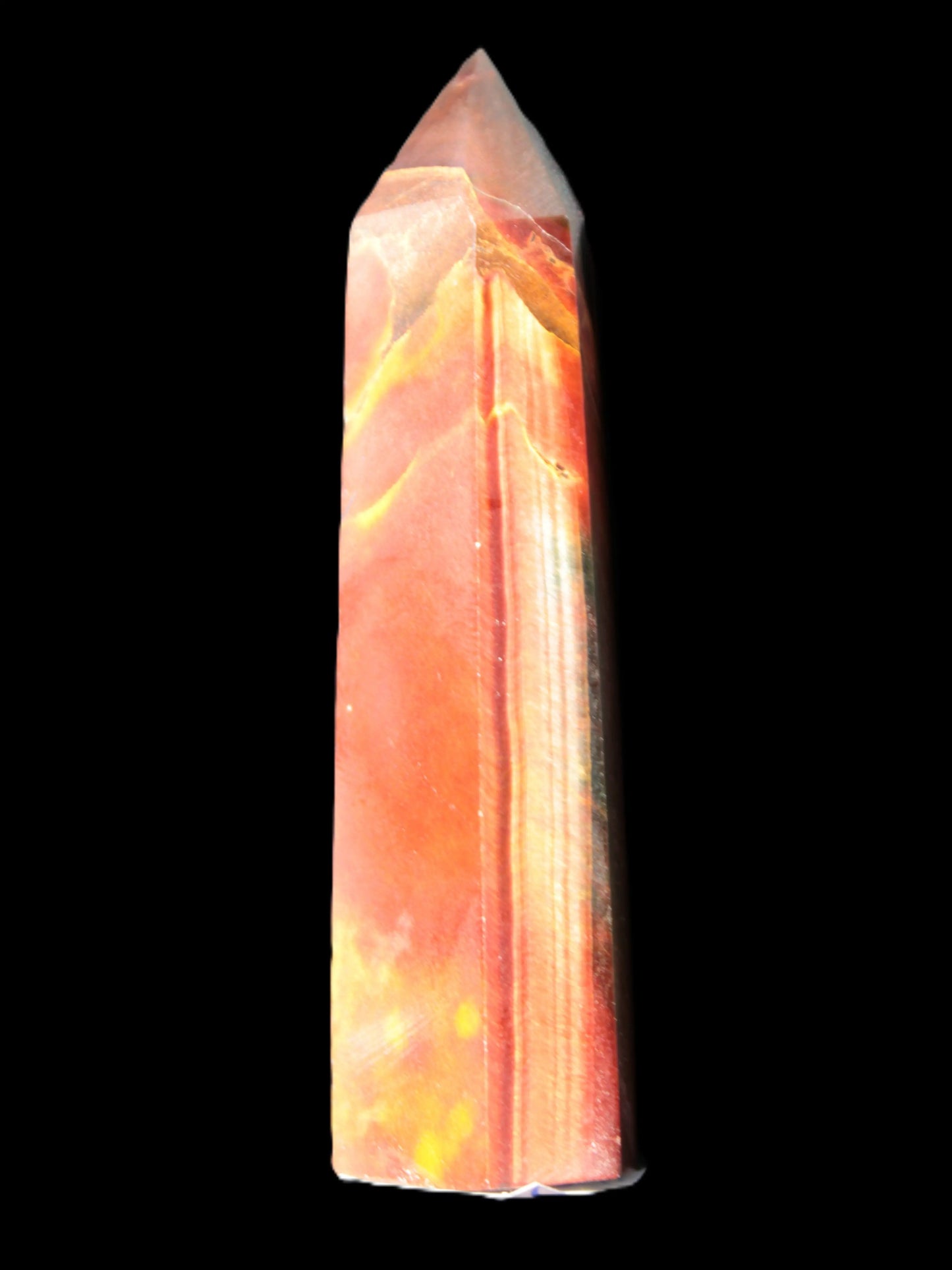 Red Tigers Eye wand 80mm 51.7g Rocks and Things Store