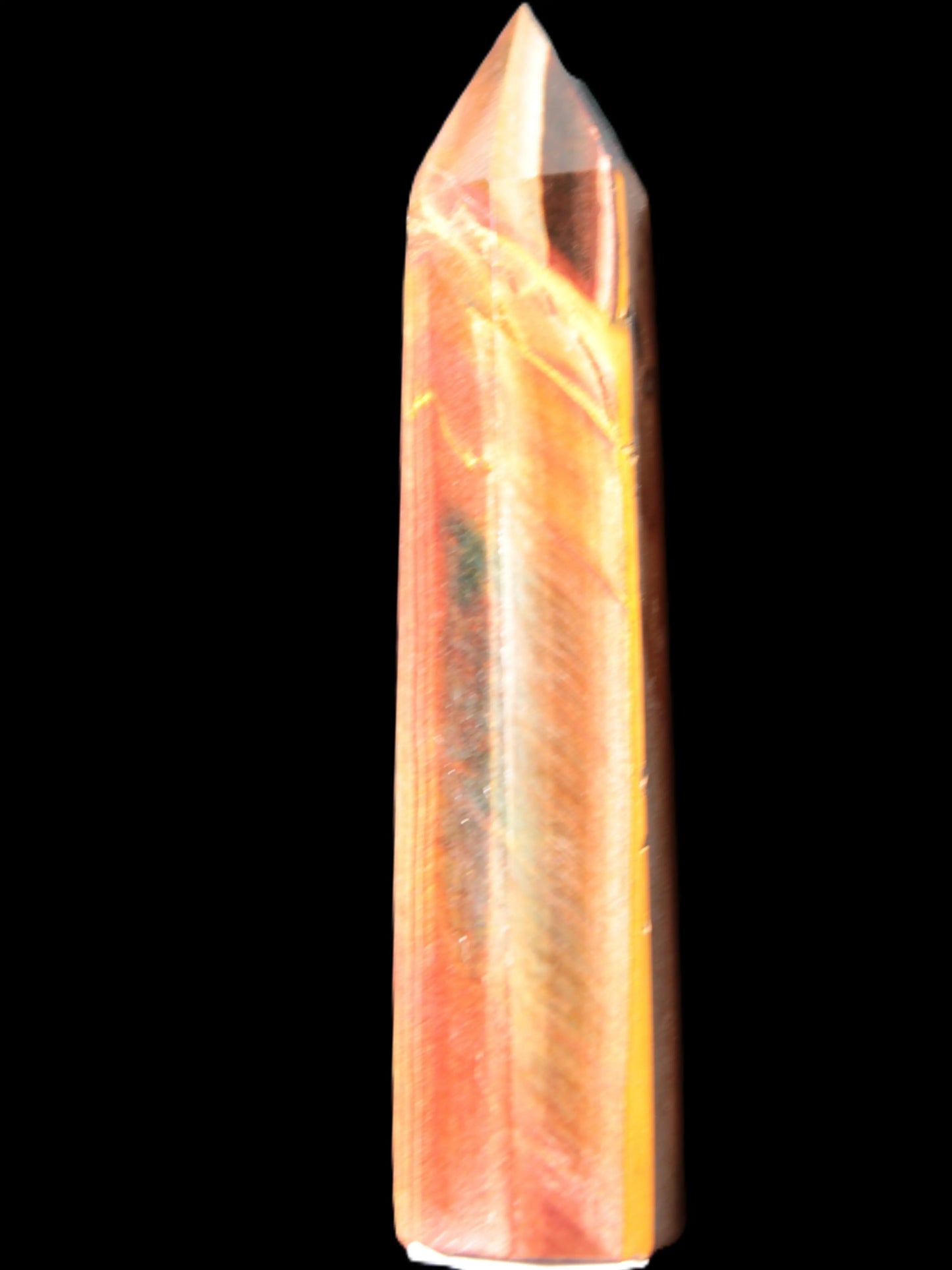Red Tigers Eye wand 80mm 51.7g Rocks and Things Store