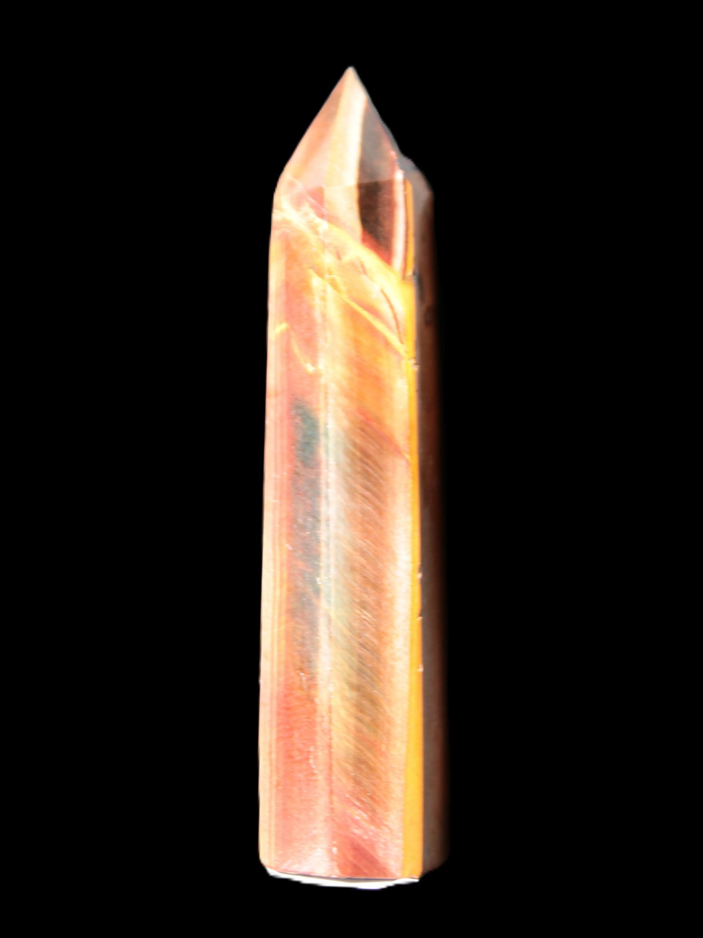 Red Tigers Eye wand 80mm 51.7g Rocks and Things Store
