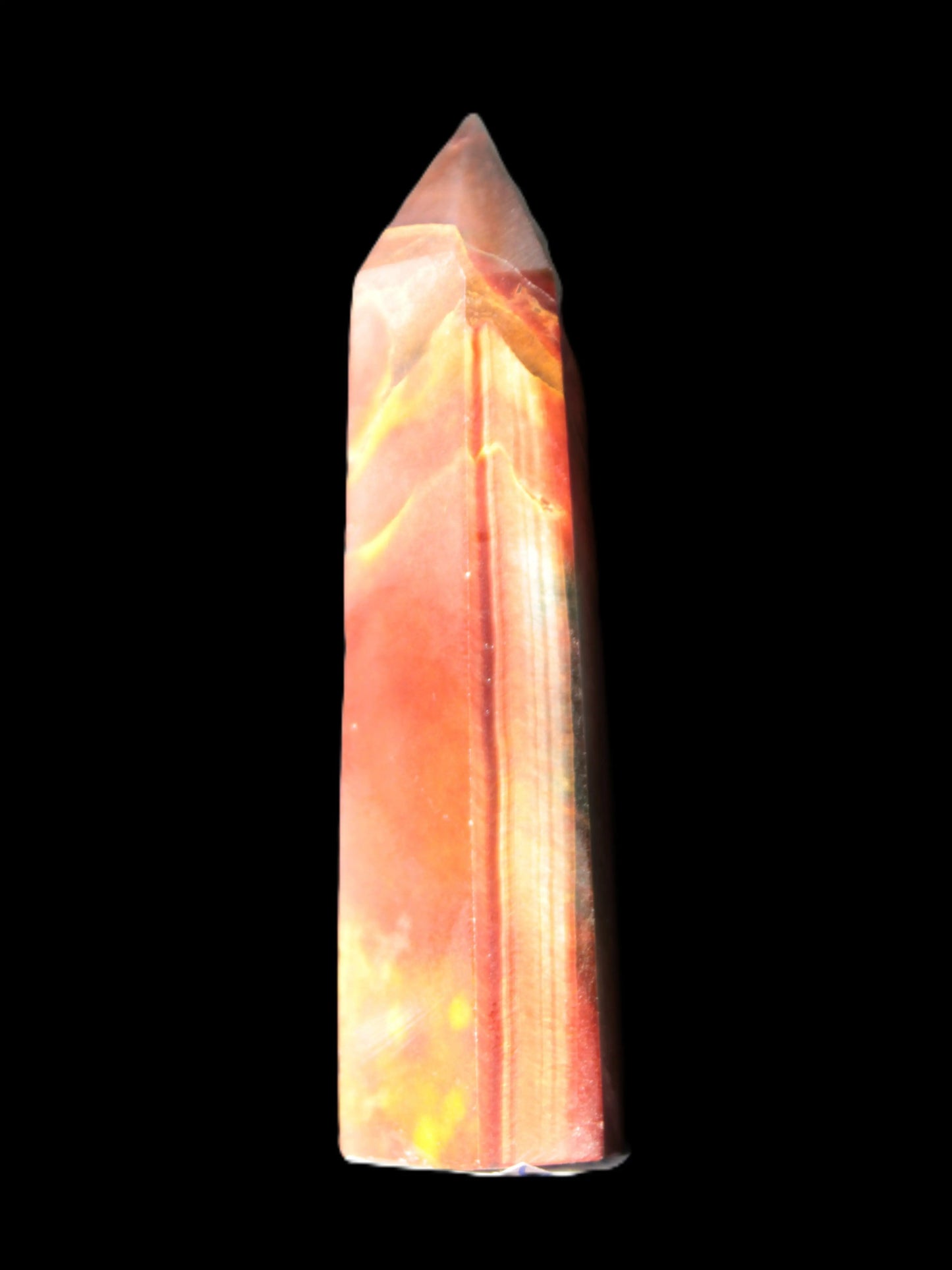 Red Tigers Eye wand 80mm 51.7g Rocks and Things Store