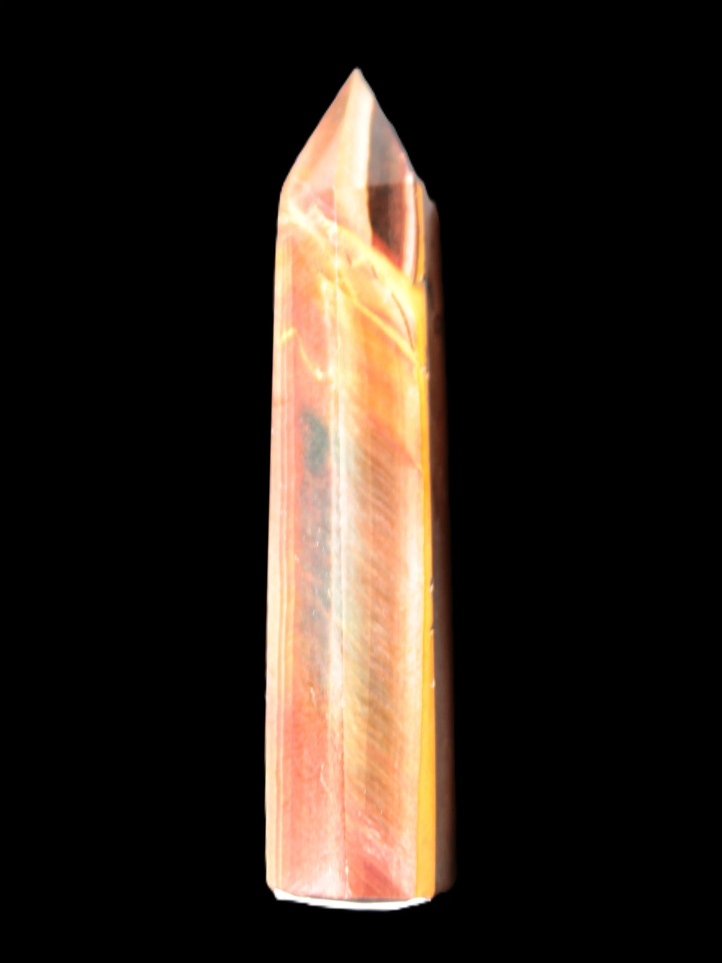 Red Tigers Eye wand 80mm 51.7g Rocks and Things Store