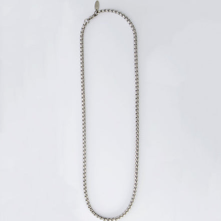 Hex Necklace • Stainless Steel