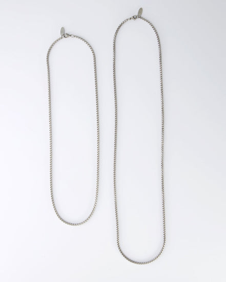 Hex Necklace • Stainless Steel