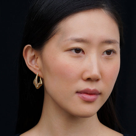 Spiral Hoops • Gold