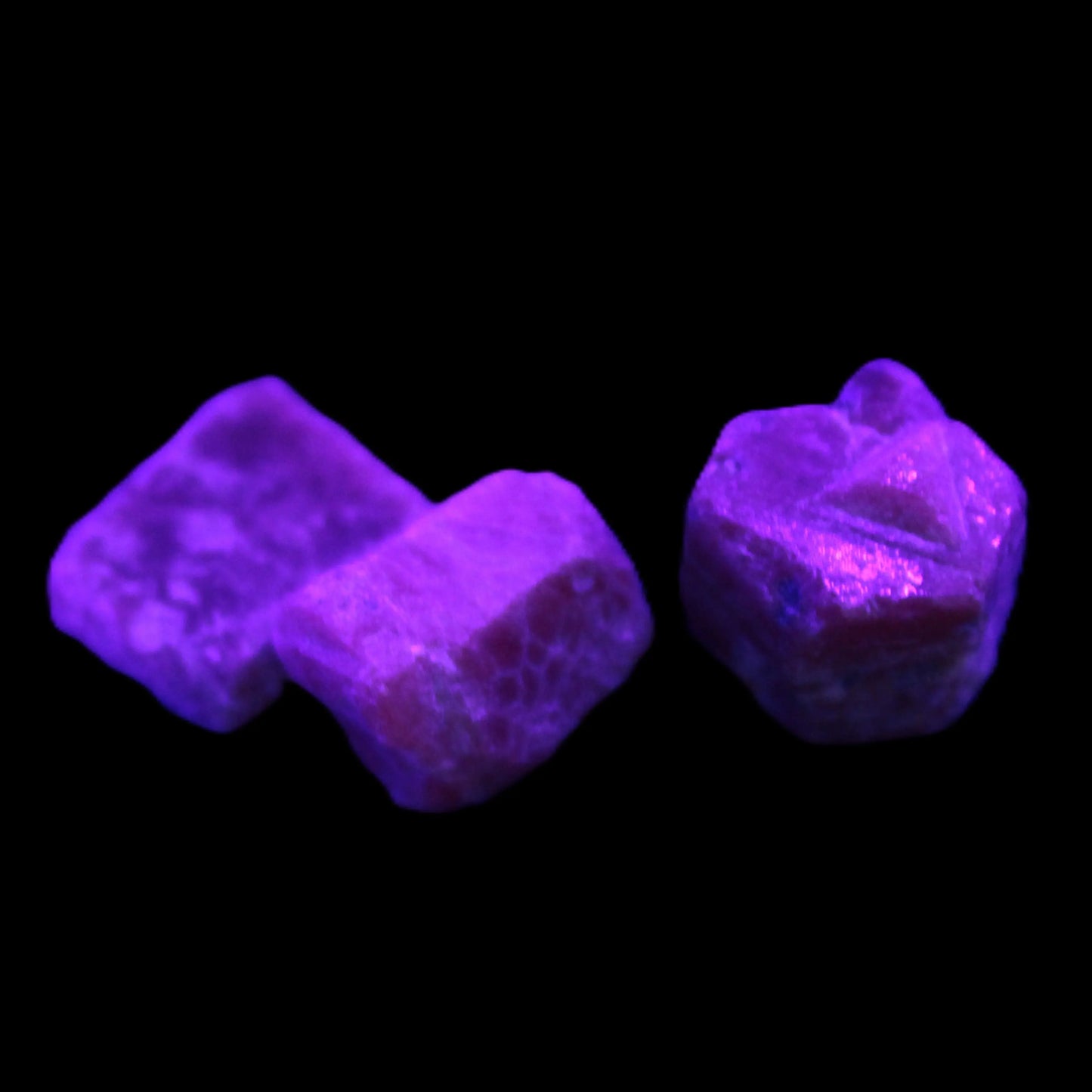 Violet Sapphire natural unheated crystal 7-8g Rocks and Things