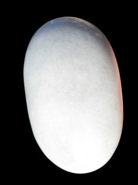 White Jade palm stone from Pakistan 109.8g - Rocks and Things Store