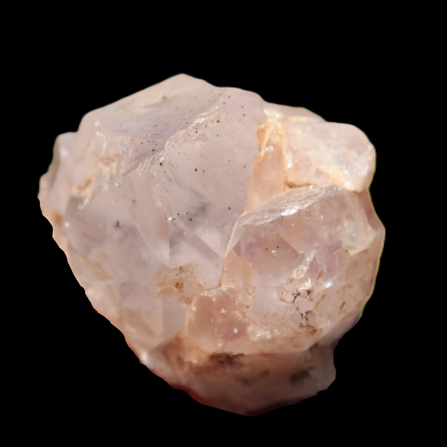 White silver mountain Quartz crystal point 53g Rocks and Things