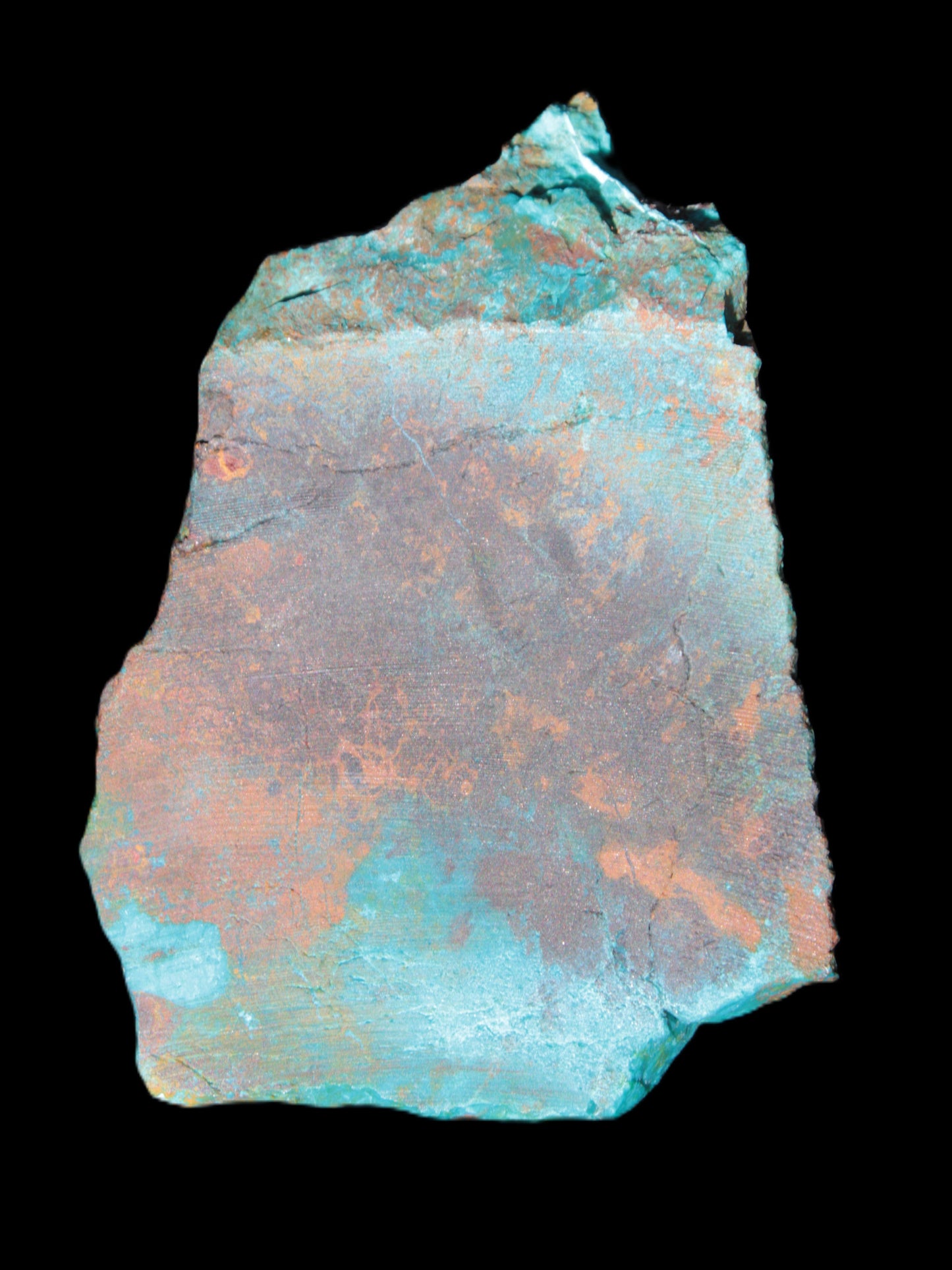Chrysocolla rough specimen from Arizona 69*40*50*127g Rocks and Things Store