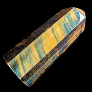 Blue Tigers Eye Winnie the Pooh wand 76mm, 89g Rocks and Things