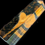 Blue Tigers Eye Winnie the Pooh wand 76mm, 89g Rocks and Things