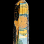 Blue Tigers Eye Winnie the Pooh wand 76mm, 89g Rocks and Things