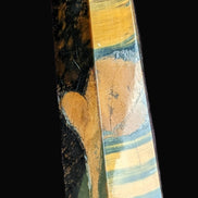 Blue Tigers Eye Winnie the Pooh wand 76mm, 89g Rocks and Things