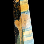 Blue Tigers Eye Winnie the Pooh wand 76mm, 89g Rocks and Things