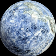 Sodalite sphere 327g Rocks and Things