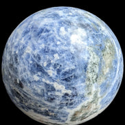 Sodalite sphere 327g Rocks and Things
