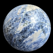 Sodalite sphere 327g Rocks and Things