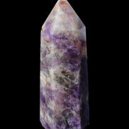 Amethyst obelisk 165*59mm 830g in sunlight - Rocks and Things Store