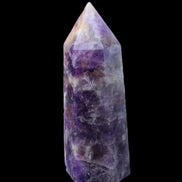 Amethyst obelisk 165*59mm 830g in sunlight - Rocks and Things Store