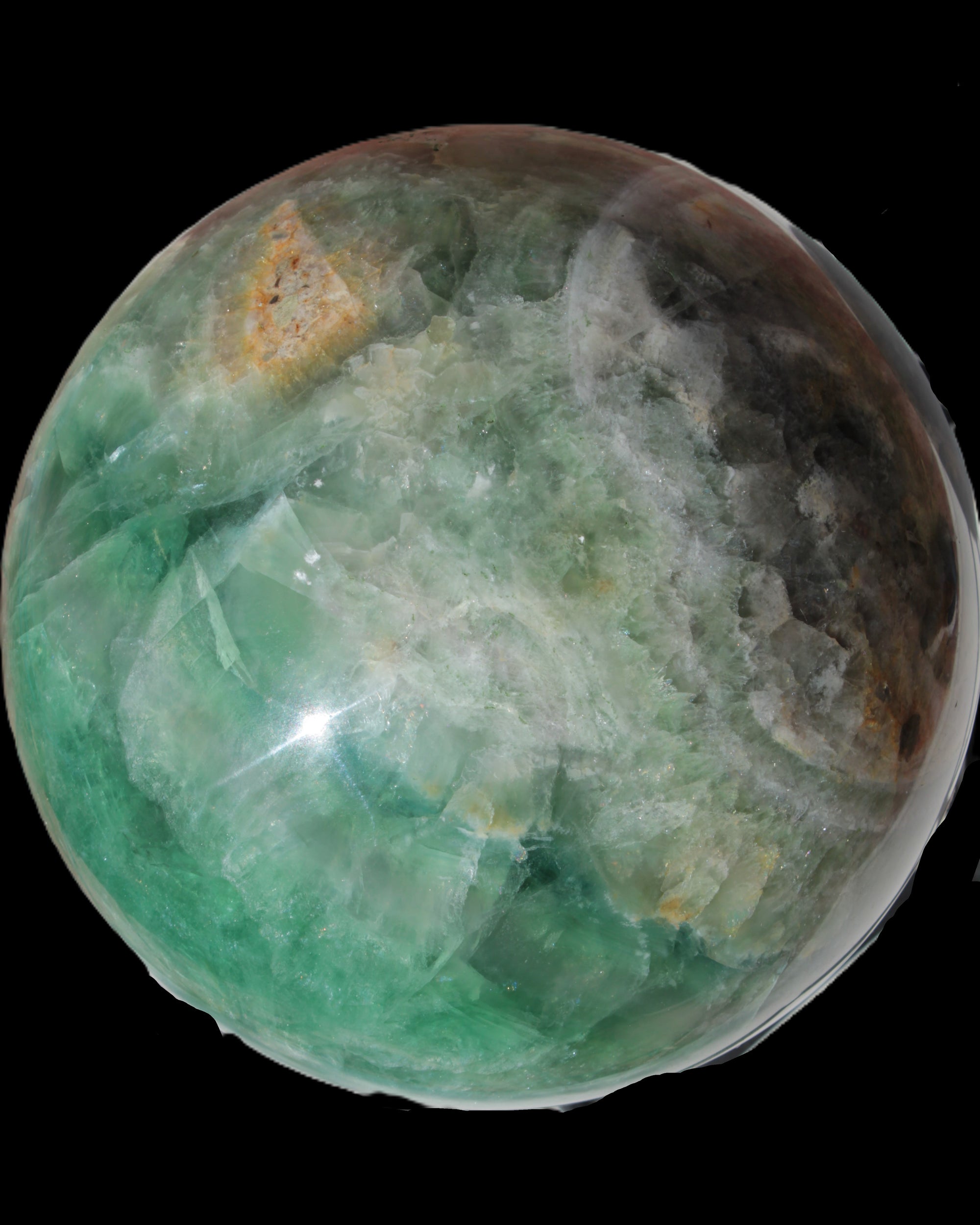 Fluorite sphere huge 14,361g Rocks and Things