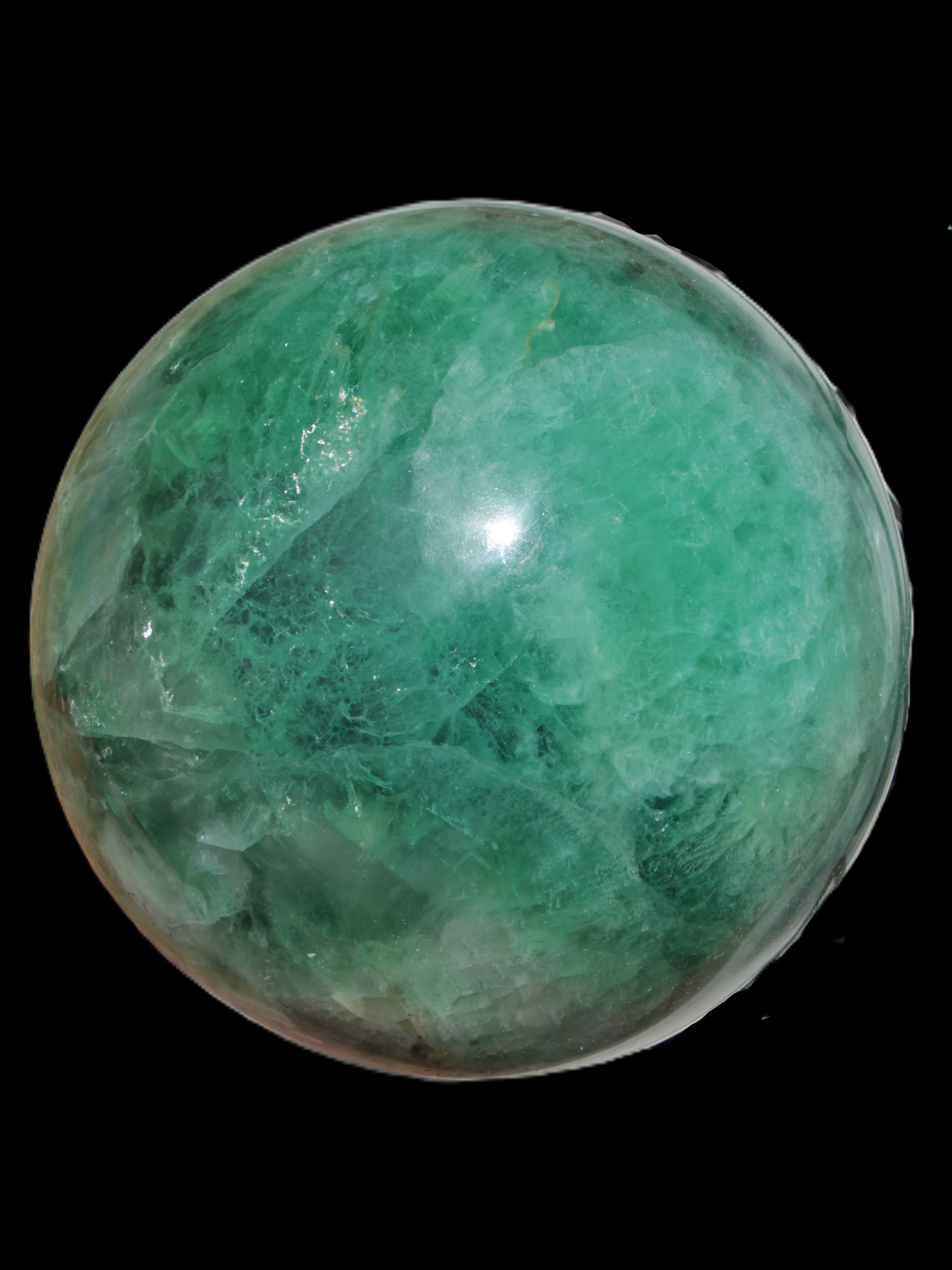 Fluorite sphere huge 14,361g Rocks and Things
