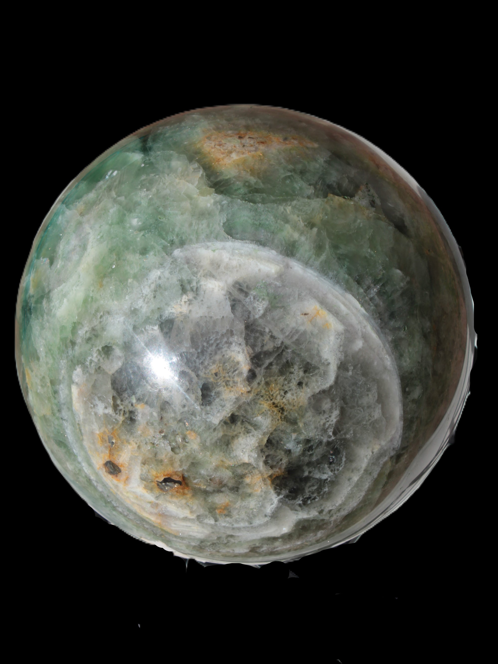 Fluorite sphere huge 14,361g Rocks and Things