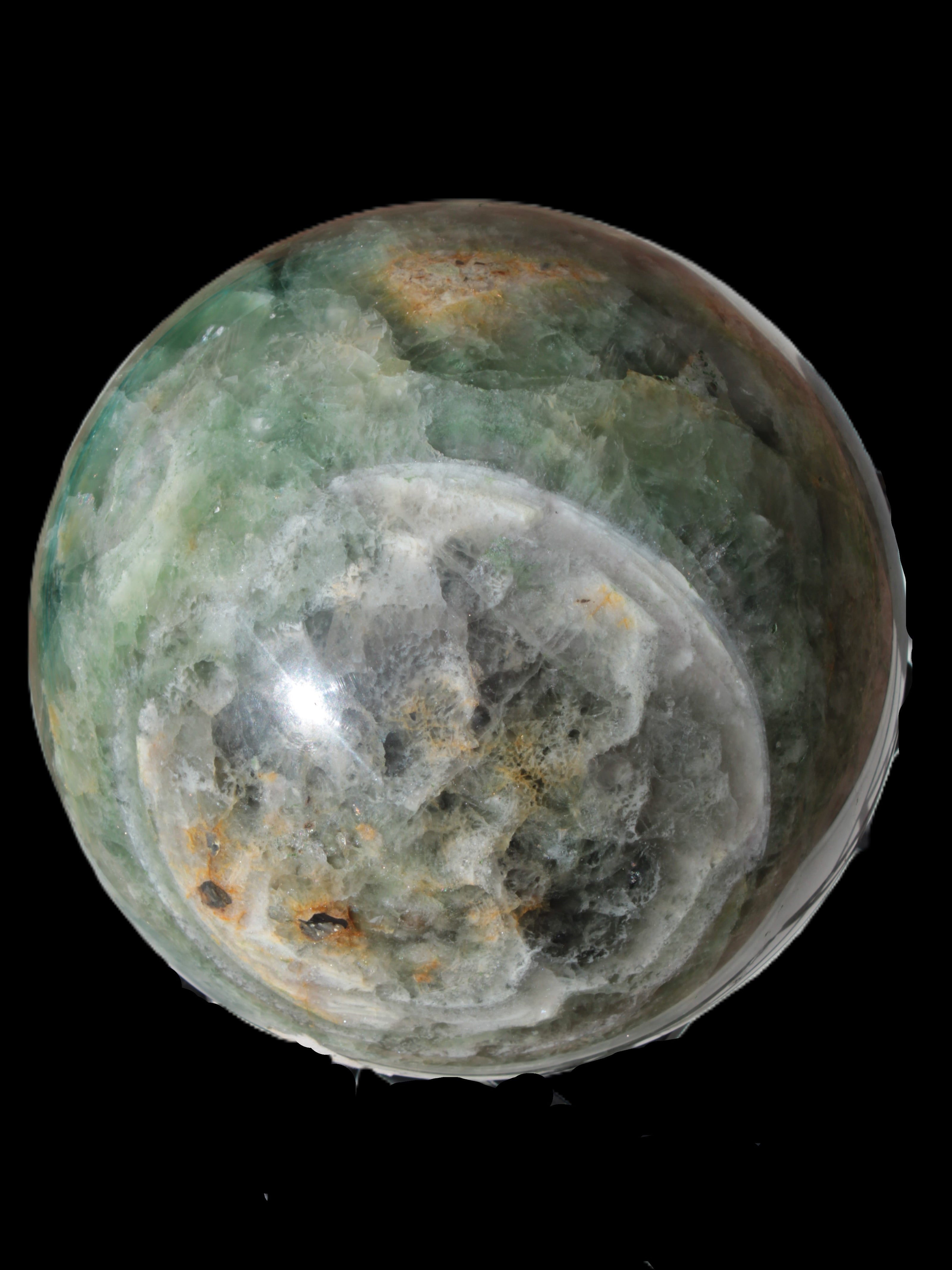 Fluorite sphere huge 14,361g Rocks and Things