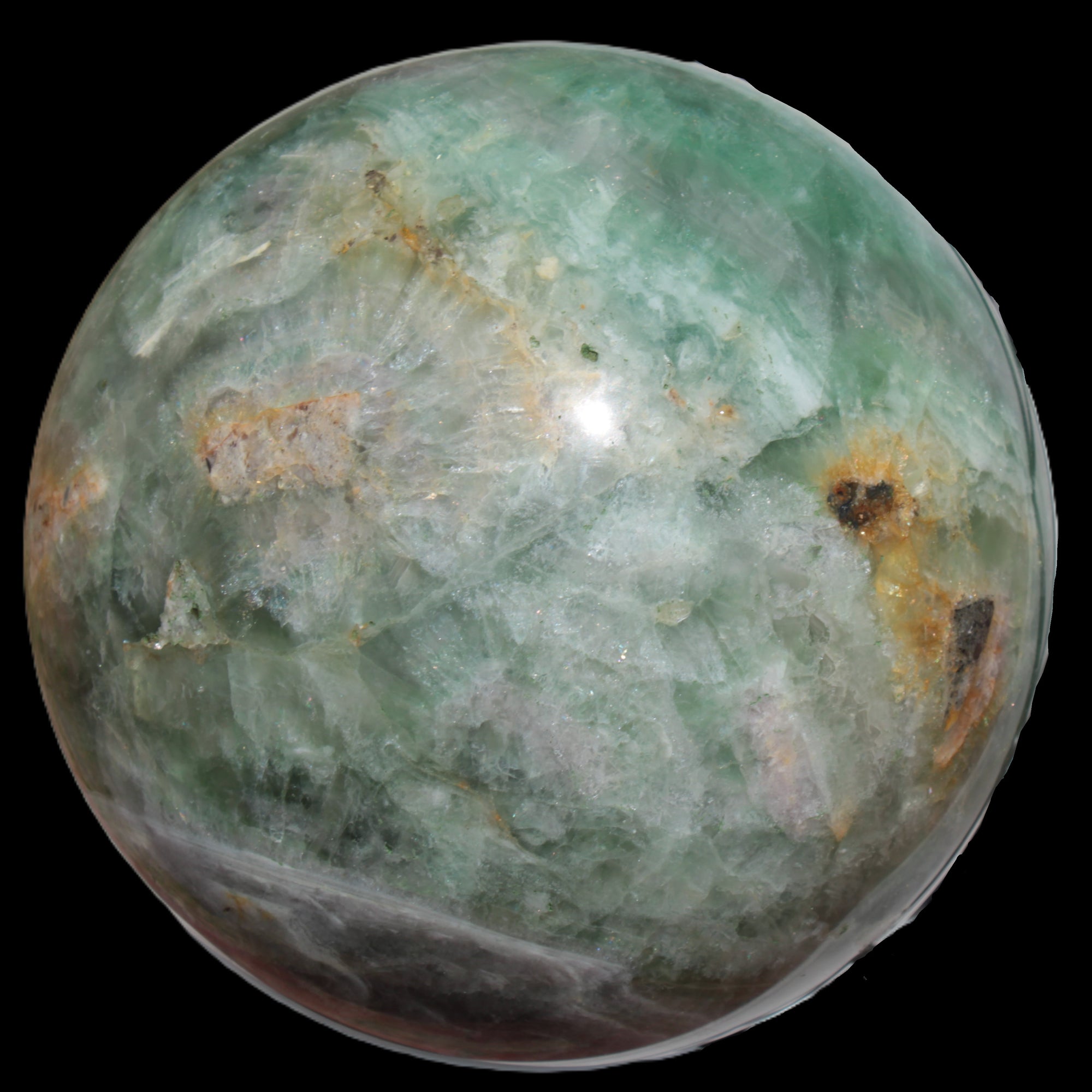 Fluorite sphere huge 14,361g Rocks and Things