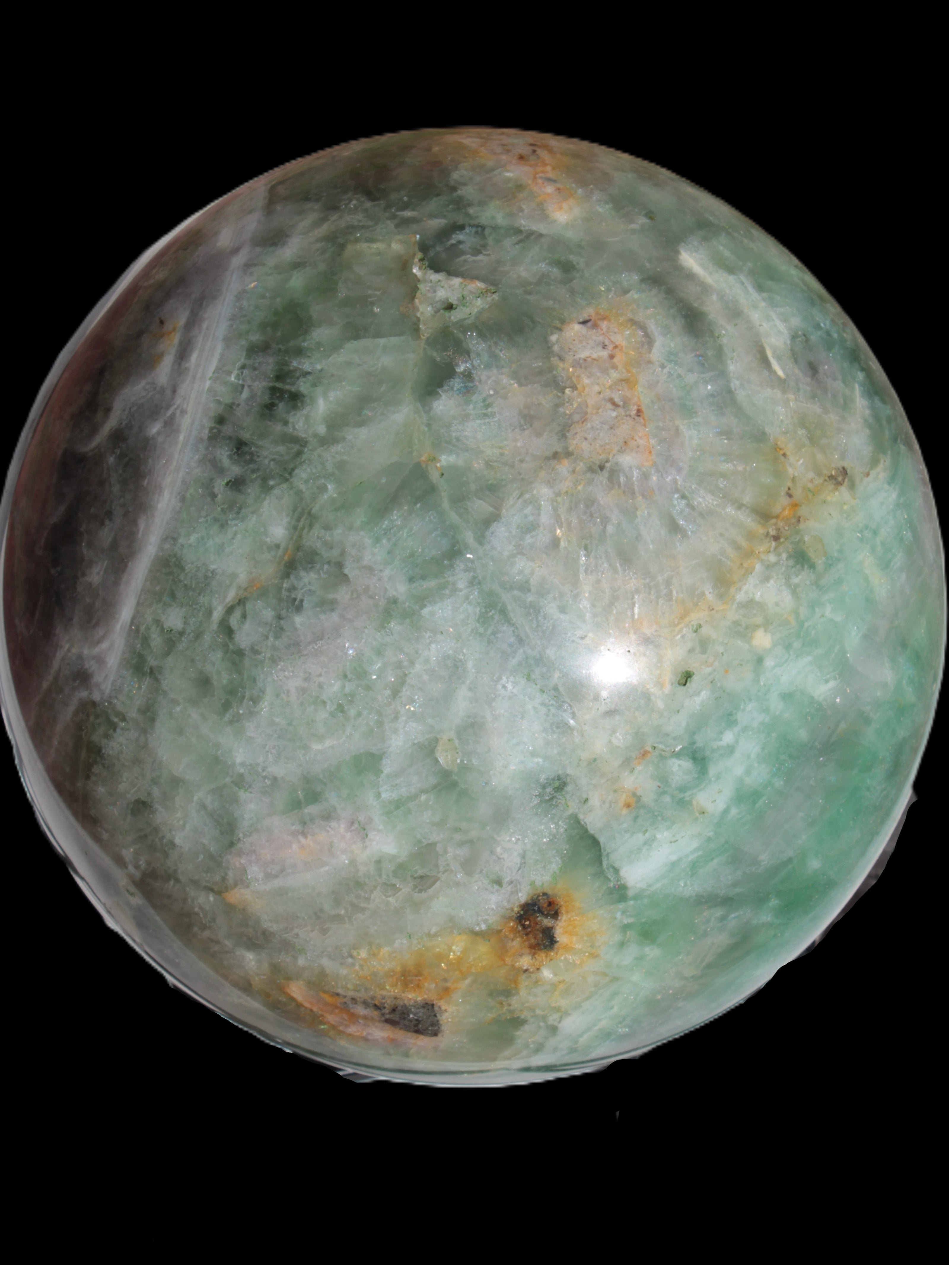 Fluorite sphere huge 14,361g Rocks and Things