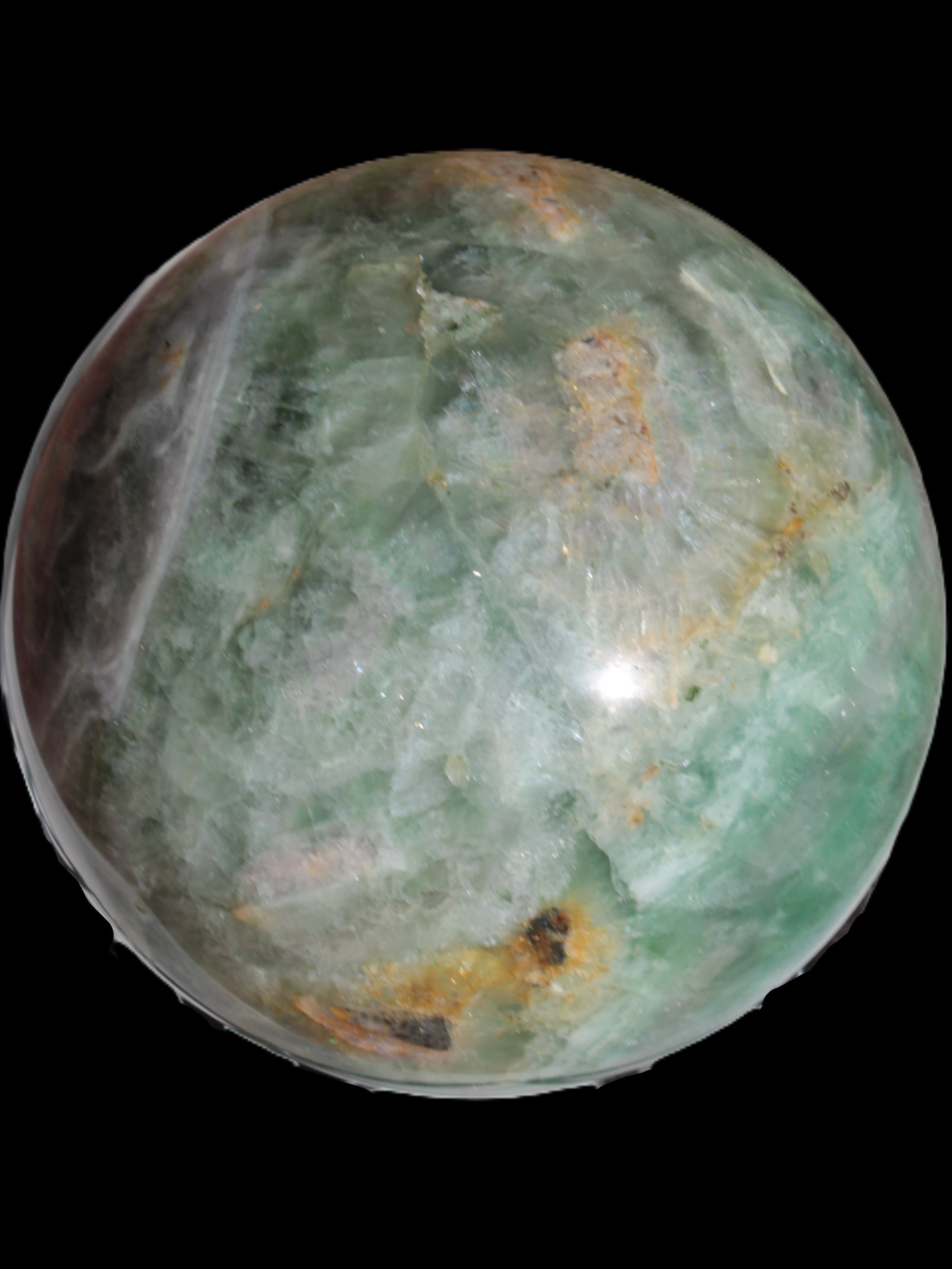Fluorite sphere huge 14,361g Rocks and Things