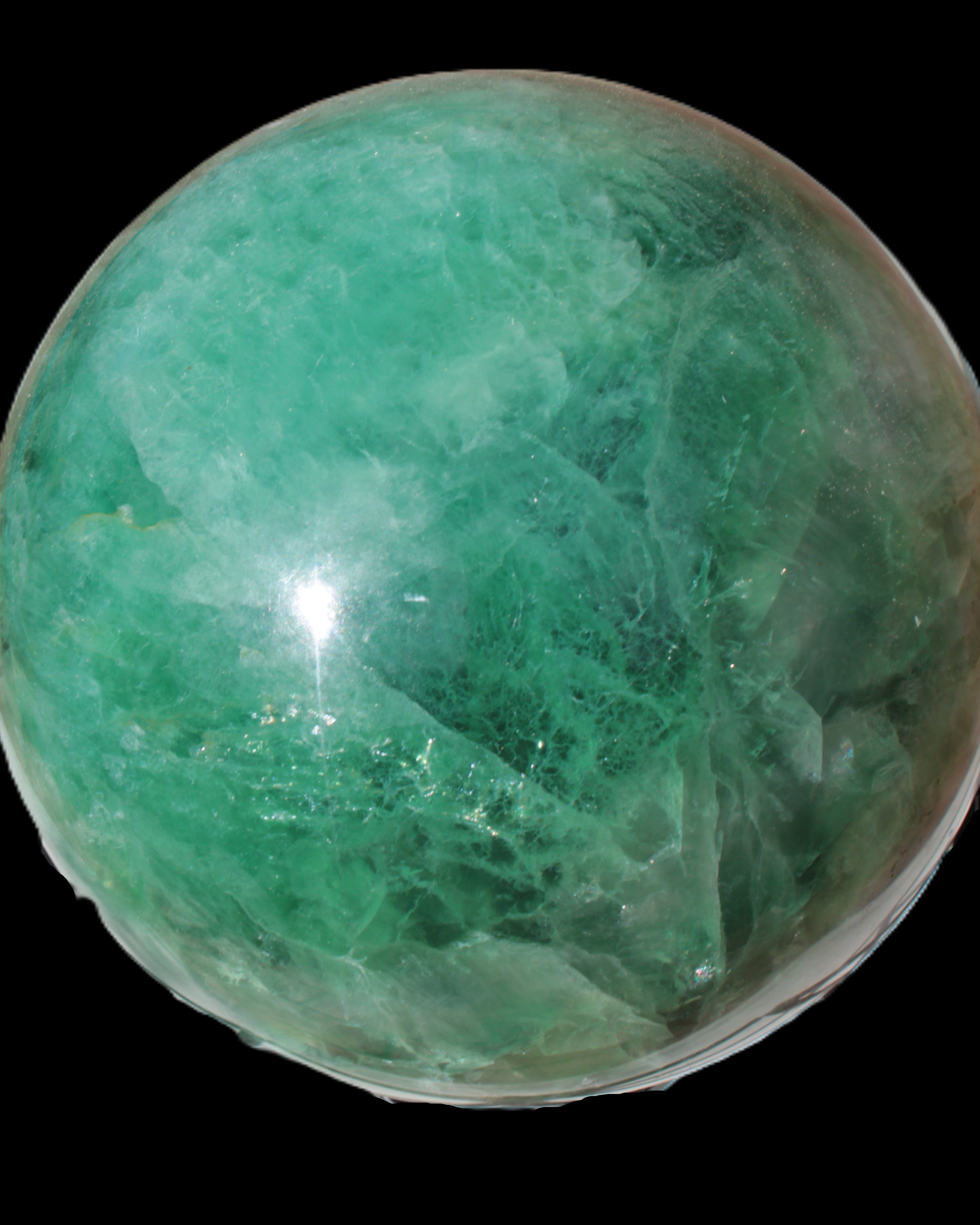 Fluorite sphere huge 14,361g Rocks and Things