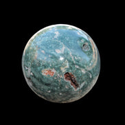 Green Ocean Jasper sphere 456g 70mm - Rocks and Things Store