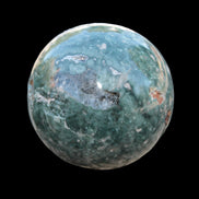 Green Ocean Jasper sphere 456g 70mm - Rocks and Things Store