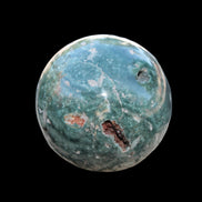 Green Ocean Jasper sphere 456g 70mm - Rocks and Things Store