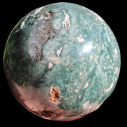Green Ocean Jasper sphere 456g 70mm - Rocks and Things Store