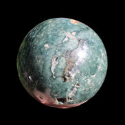 Green Ocean Jasper sphere 456g 70mm - Rocks and Things Store