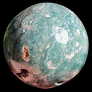 Green Ocean Jasper sphere 456g 70mm Rocks and Things