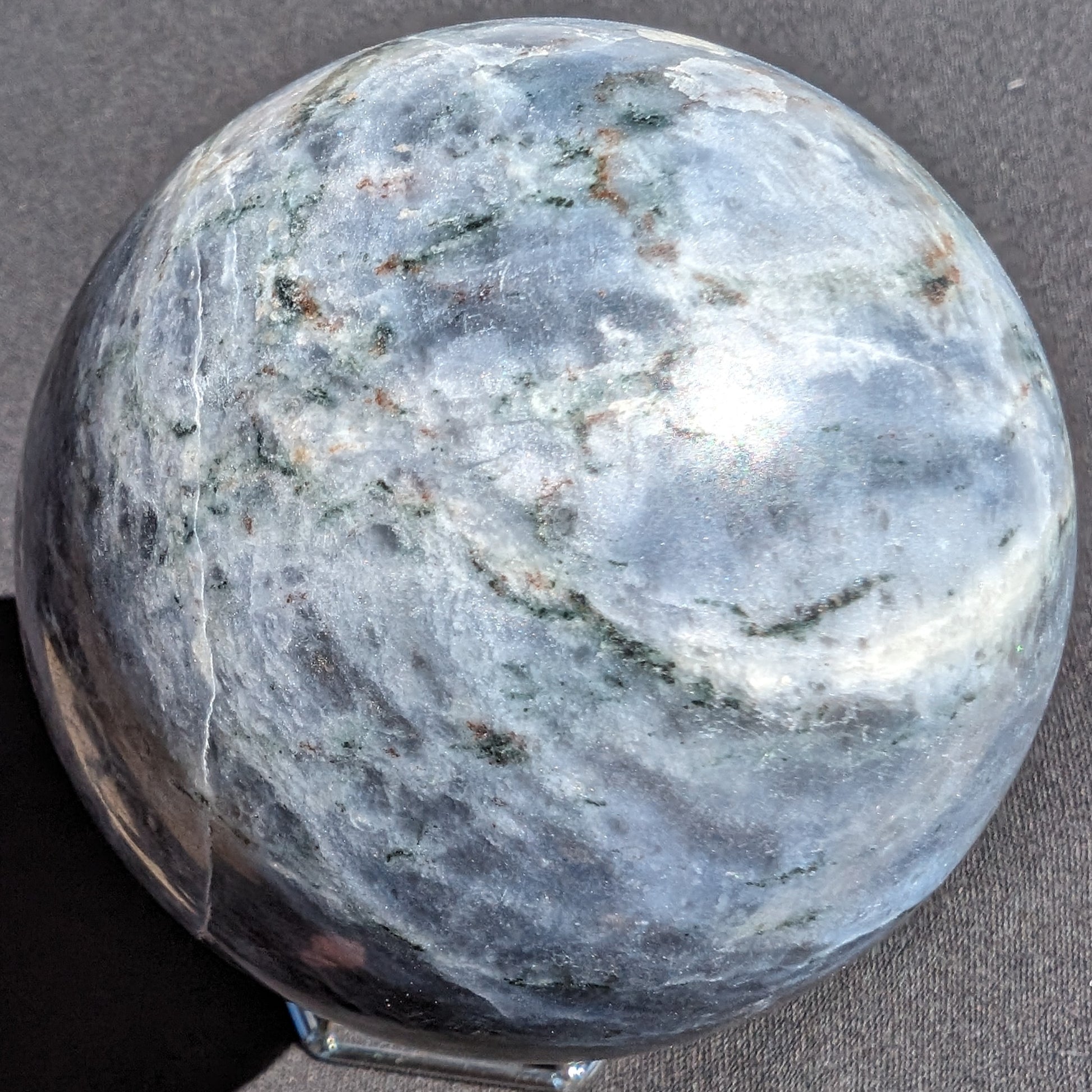 Sodalite sphere 473g Rocks and Things