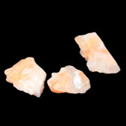 Orange Calcite 3 crystals 8/10g Rocks and Things