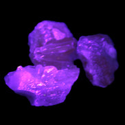 Orange Calcite 3 crystals 8/10g Rocks and Things