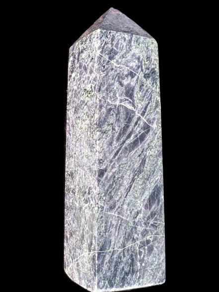 Charoite obelisk 835g Rocks and Things