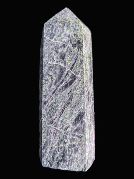 Charoite obelisk 835g Rocks and Things