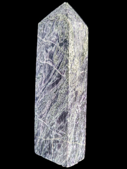 Charoite obelisk 835g Rocks and Things
