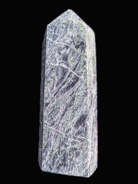 Charoite obelisk 835g Rocks and Things