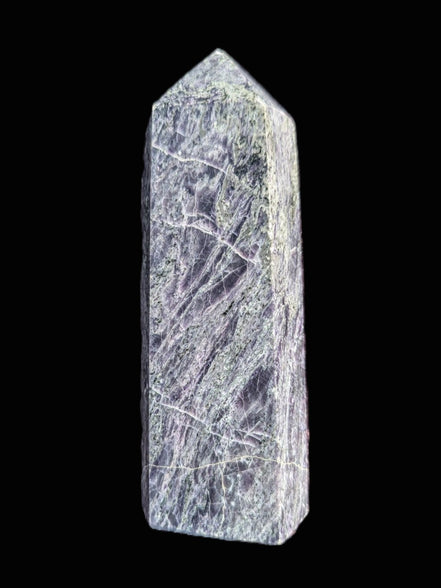Charoite obelisk 835g Rocks and Things