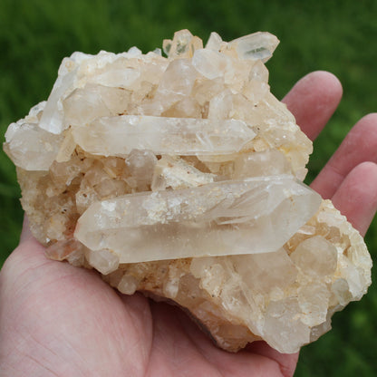 Clear Quartz cluster from  Madagascar 784g SALE Rocks and Things