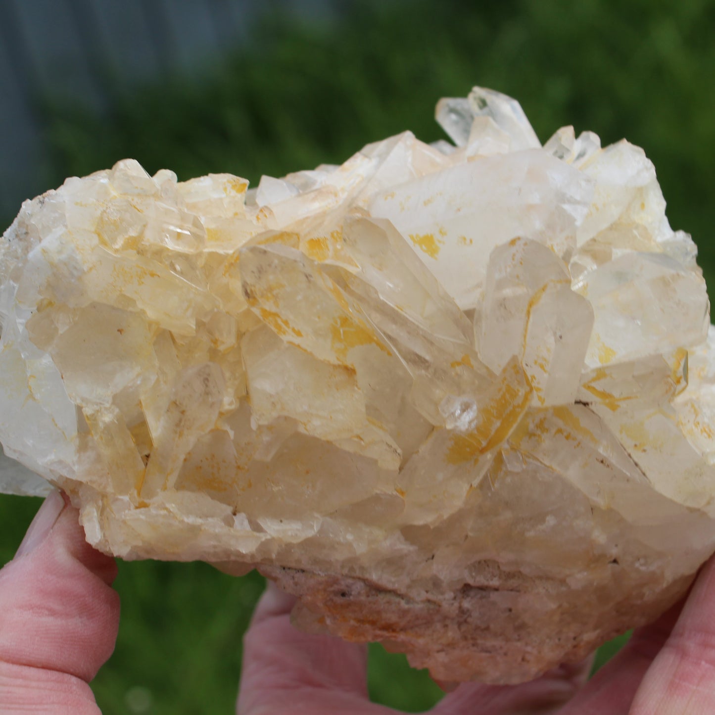 Clear Quartz cluster from  Madagascar 784g SALE Rocks and Things