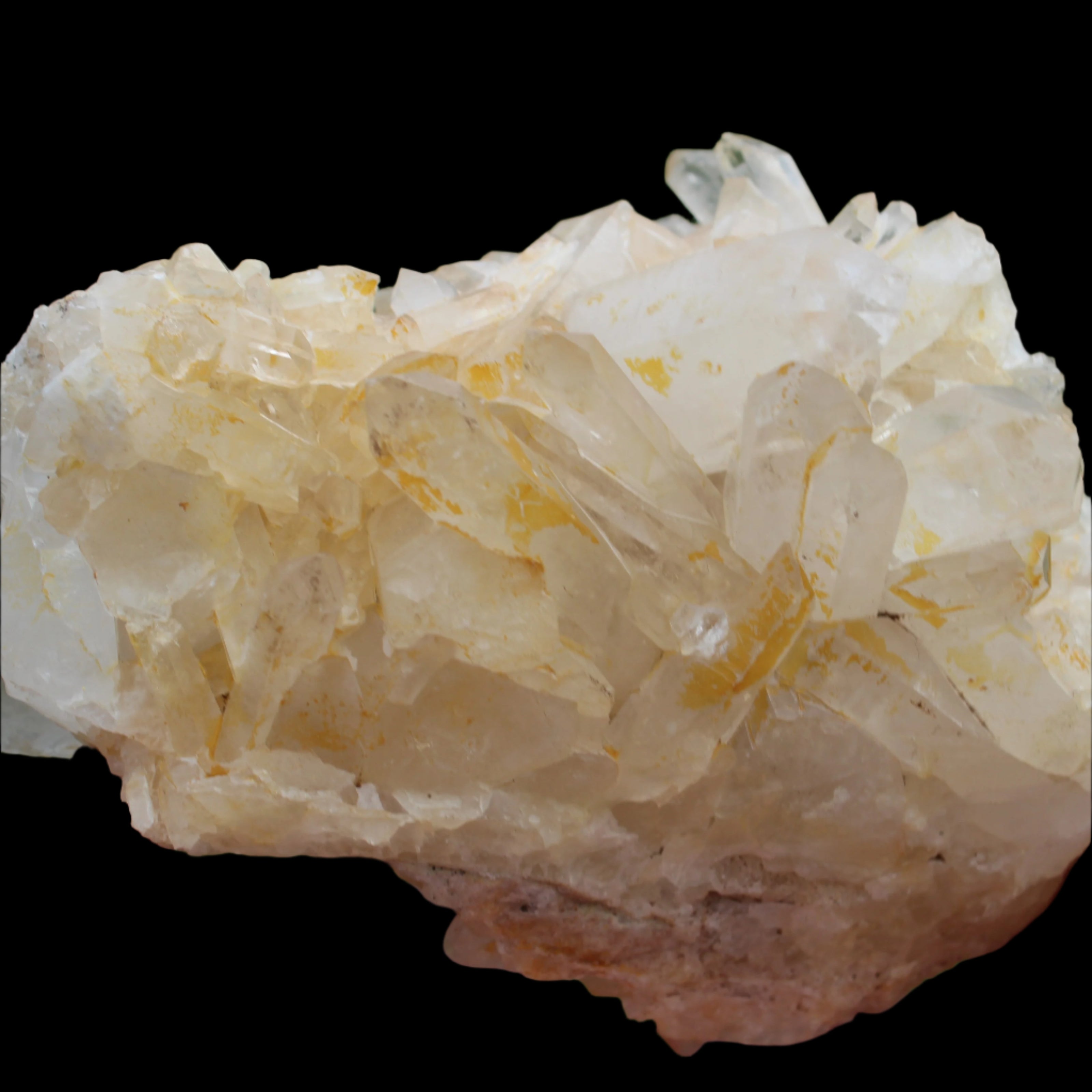 Clear Quartz cluster from  Madagascar 784g in sunlight - Rocks and Things Store